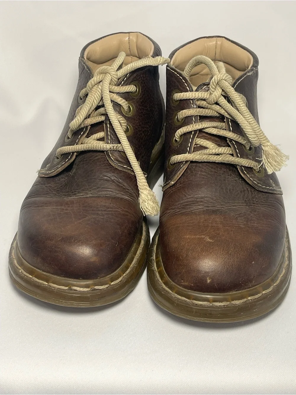 Vintage Dr Martens Chukka Boots 3A08 Brown Made in England